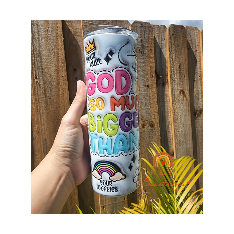 God is Bigger 20oz Tumbler