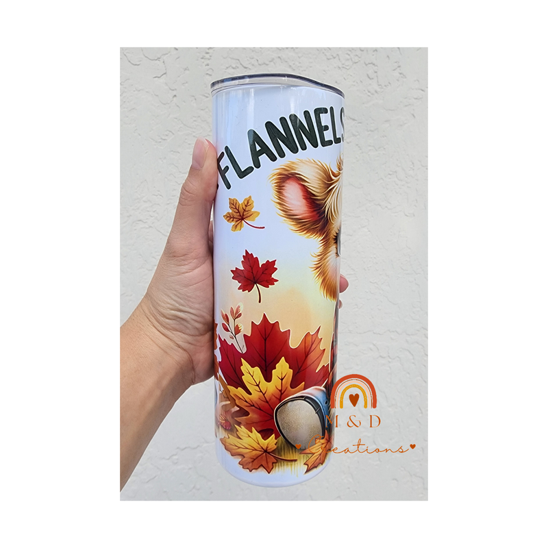 Highland Cow Fall 20oz Tumbler