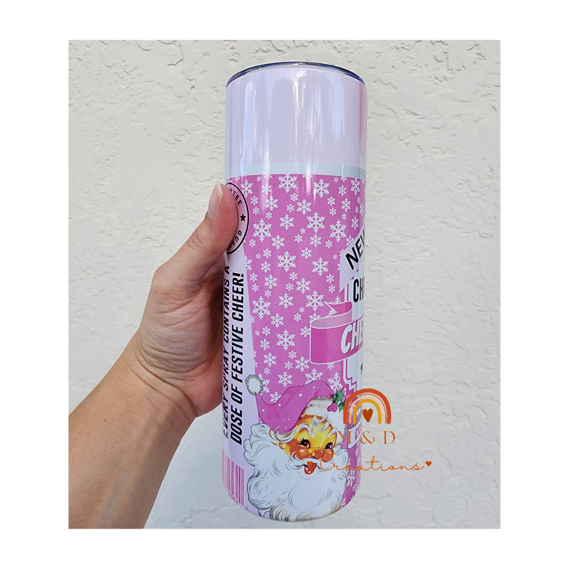 Christmas Cheer Spray 20oz Tumbler