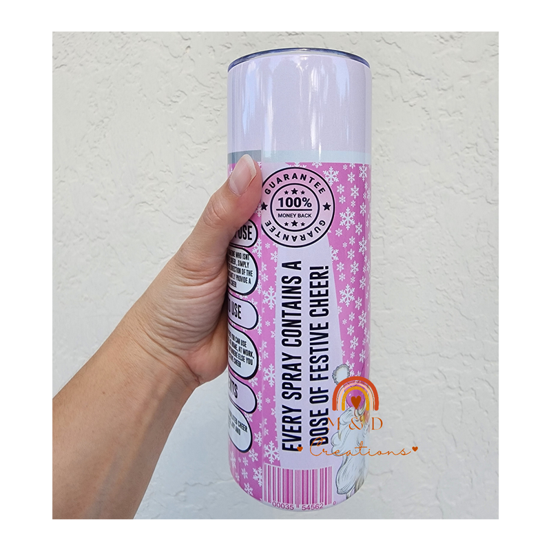 Christmas Cheer Spray 20oz Tumbler