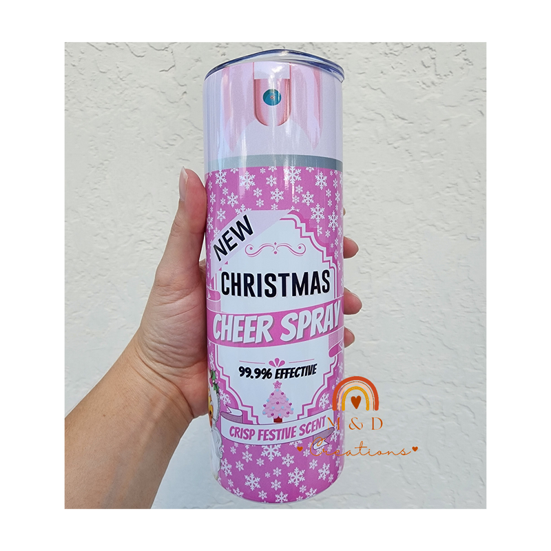 Christmas Cheer Spray 20oz Tumbler