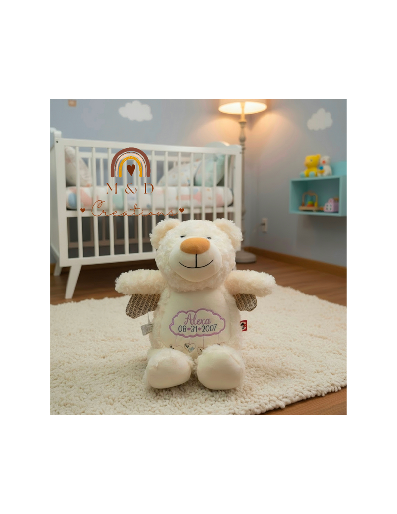 Personalized Stuffed Animal – Custom, Birth Announcement – Mom and ...