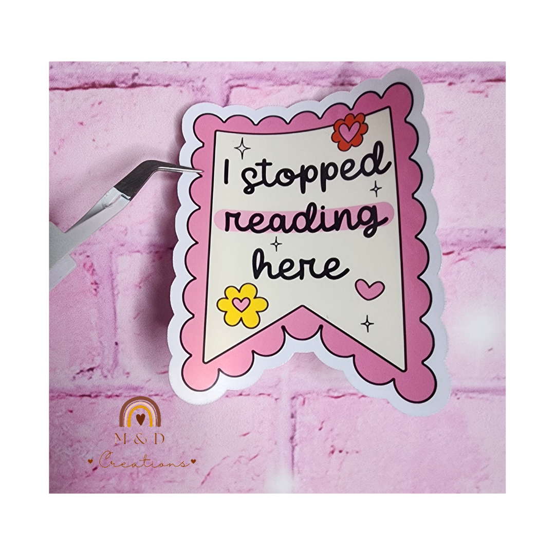 Reading Sticker – Mom and Daughter Creation